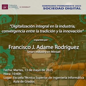 Img destacada_Anuncio conferencia Digitalización integral en la industria
